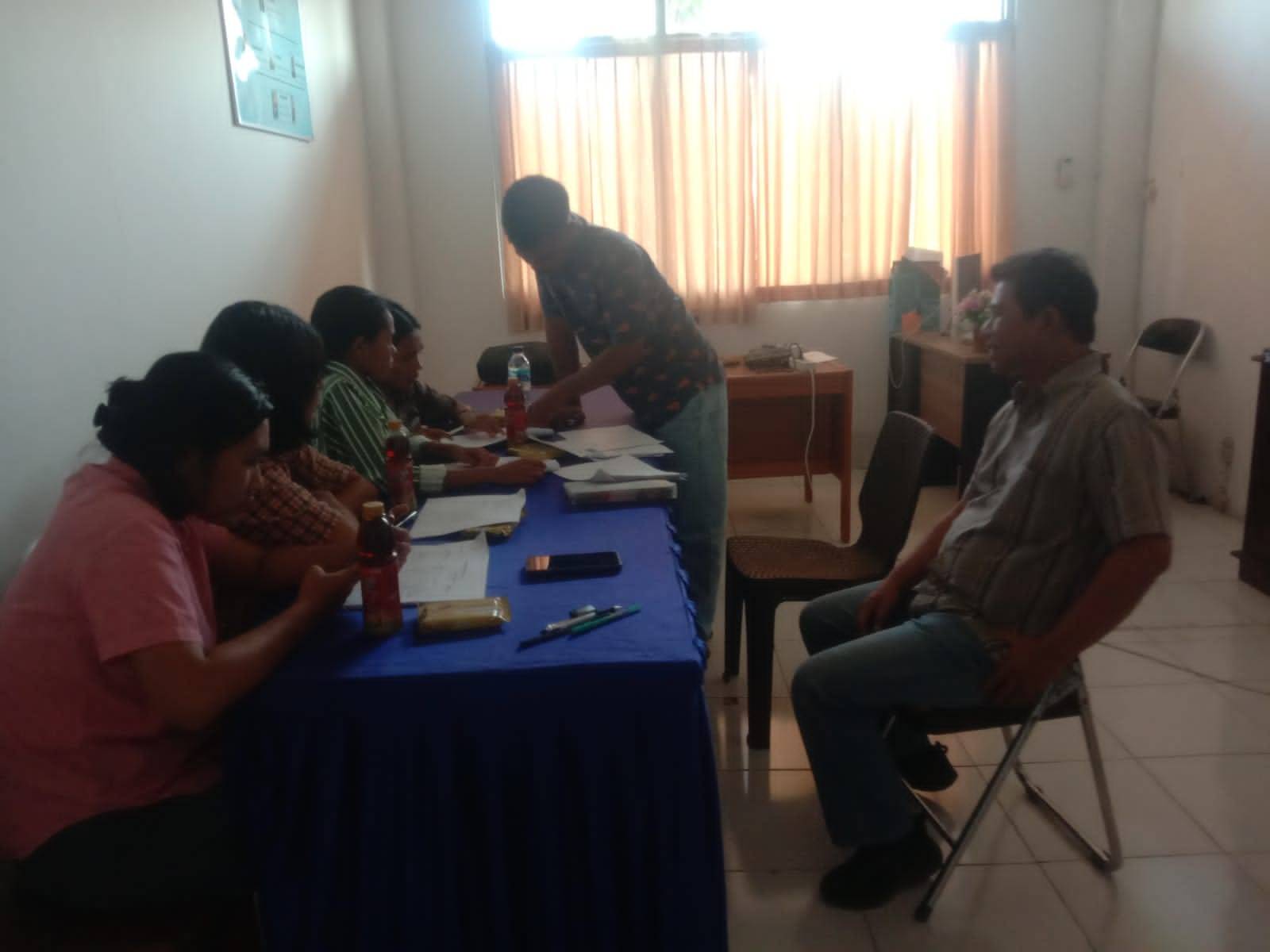 TIM ENUMERATOR MELAKUKAN PENGUMPULAN DATA AWAL DARI PEMUDA KABUPATEN MALAKA DAN KABUPATEN BELU